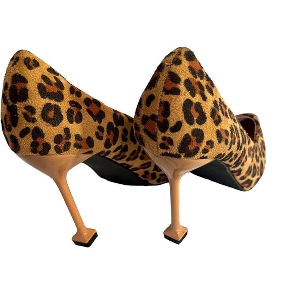 Cinak Leopard Heels Size 6.5‎ - Picture 3 of 3